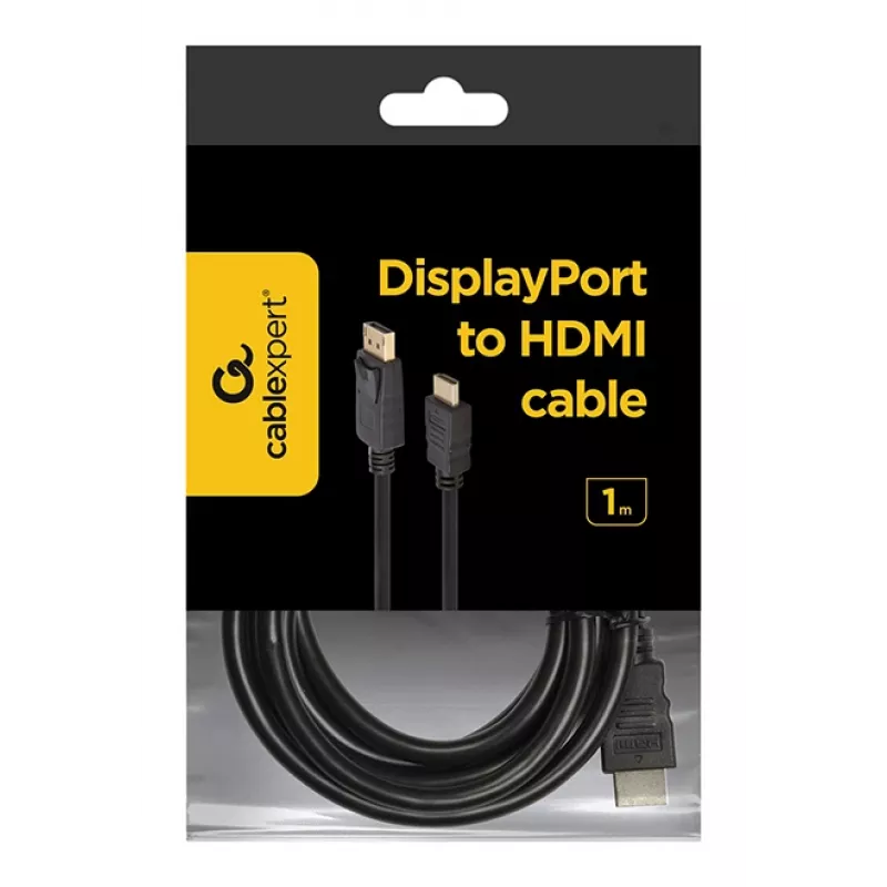 Kabel GEMBIRD DisplayPort do HDMI 1m