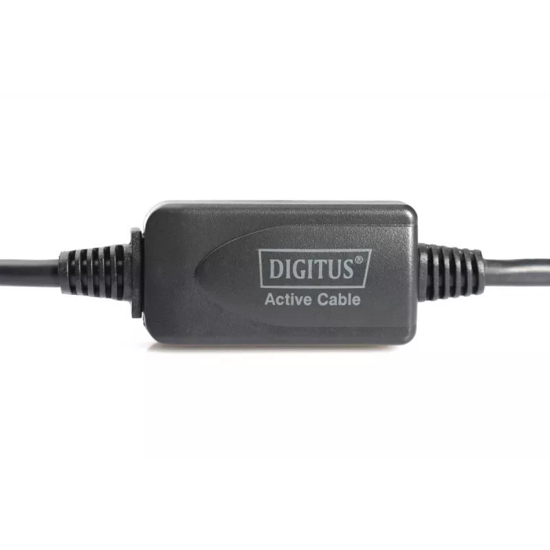 DIGITUS Kabel repeater USB 2.0 USB A męski / A żeński 15m (DA-73101)