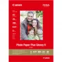 Canon PP-201 Glossy II Photo Paper Plus A3 - 20 arkuszy, Wysoki połysk, 260 g/m², A3, 20 arkuszy, 270 µm, Canon Lucia, ChromaLife100+