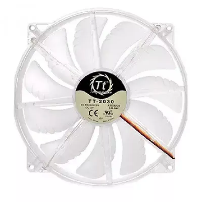 Wentylator Thermaltake Pure 20 LED 20 cm 800 RPM Transparent