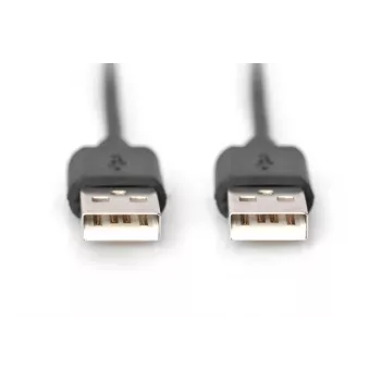 Kabel połączeniowy DIGITUS USB A 1m zgodny z USB 2.0