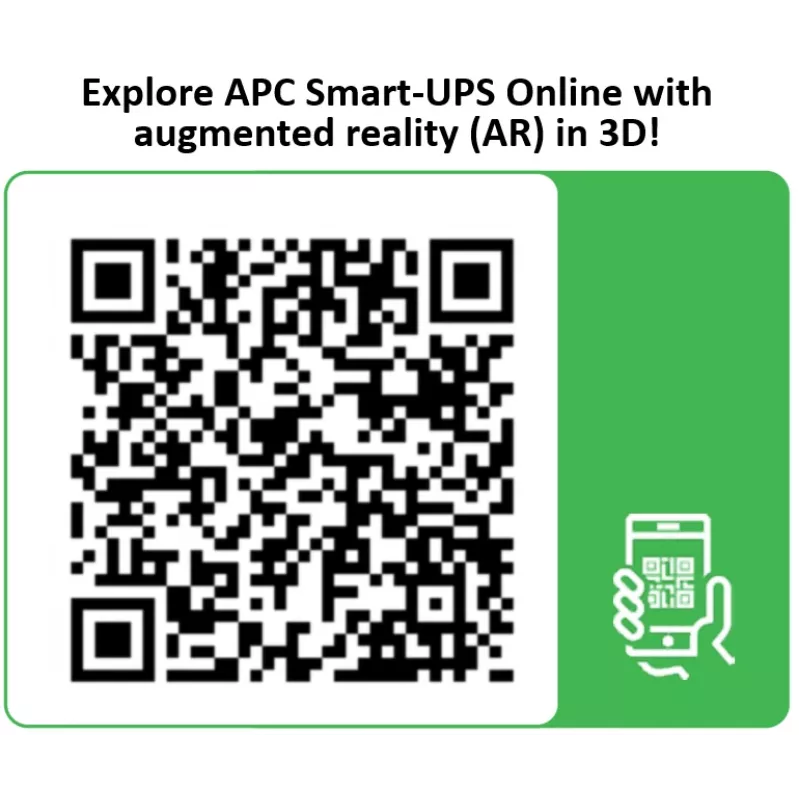 APC Smart-UPS On-Line SRT10KRMXLI - 10kW/VA, 6x C13 + 4x C19 + hardwire 1 faza wyjście, montaż w szafie, wbudowana karta sieciowa