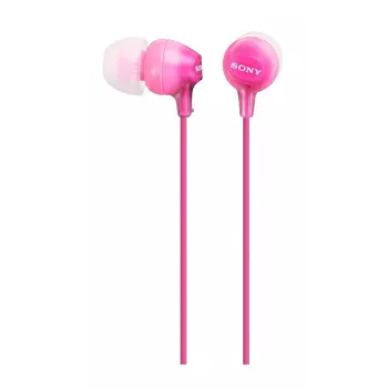 Sony MDR-EX15LP, Przewodowe, 8 - 22000 Hz, Muzyka, 3 g, Słuchawki, Różowy
