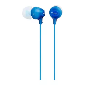 Sony EX15AP słuchawki douszne, przewodowe, 8–22000 Hz, połączenia/muzyka, 3 g, zestaw słuchawkowy, niebieski