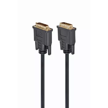 Kabel GEMBIRD DVI-D do DVI-D 2,0 m z formowanymi długimi śrubami (opakowanie zbiorcze)
