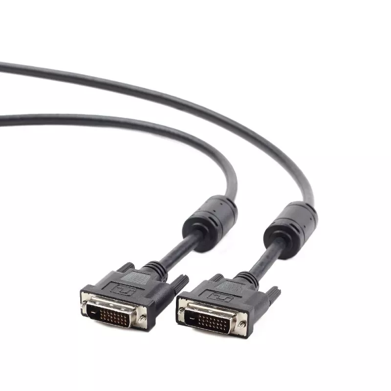 Kabel GEMBIRD DVI-D do DVI-D 2,0 m z formowanymi długimi śrubami (opakowanie zbiorcze)