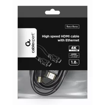 GEMBIRD High Speed HDMI kabel with Ethernet - Select Series, 2.0m