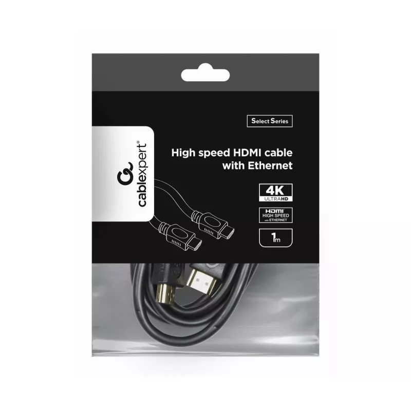 GEMBIRD Kabel HDMI High Speed z Ethernetem - Seria Select 1 m