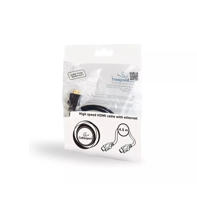 GEMBIRD High Speed HDMI kabel with Ethernet - Select Series, 4.5m