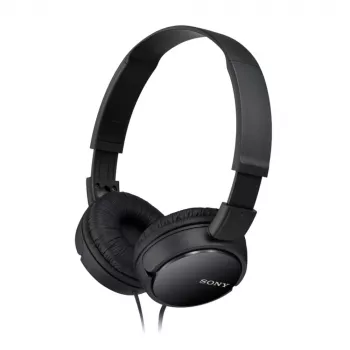 Sony MDR-ZX110, przewodowe, 12–22000 Hz, Muzyka, 120 g, Słuchawki, czarne