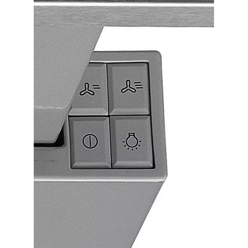 Whirlpool AKR 6390/1 IX Semi built-in (pull out) srebrny 304 m³/h
