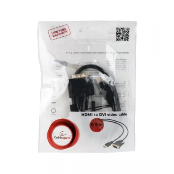 Kabel GEMBIRD HDMI do DVI (Single Link) 0,5 m