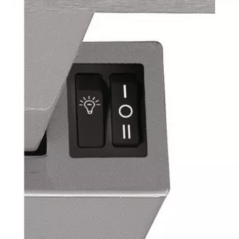 Whirlpool AKR 5390/1 IX okap półdo zabudowy (wysuwany) srebrny 304 m³/h
