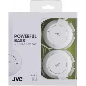 JVC HA-S180-W-E słuchawki/zestaw słuchawkowy Przewodowy Opaska na głowę Muzyka Biały