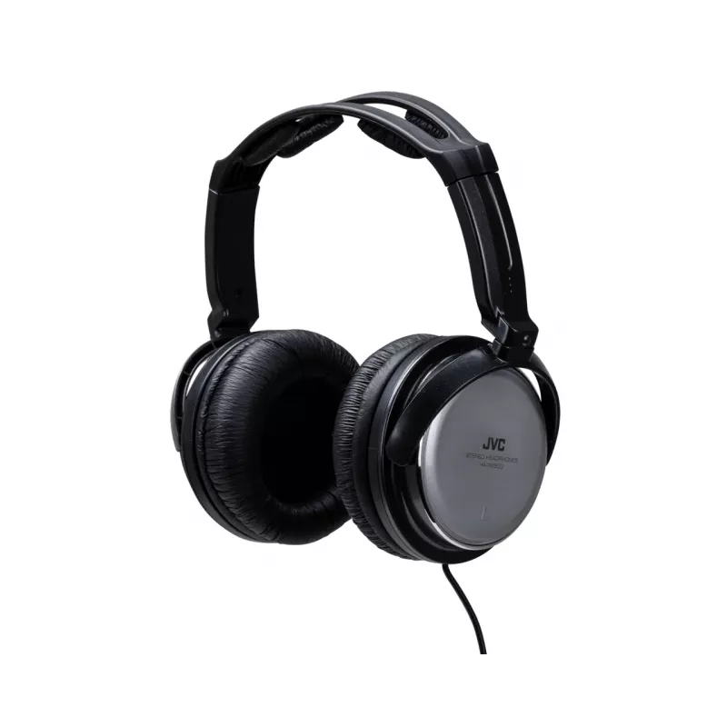 JVC HA-RX500-E słuchawki przewodowe na głowę do muzyki, czarno-białe