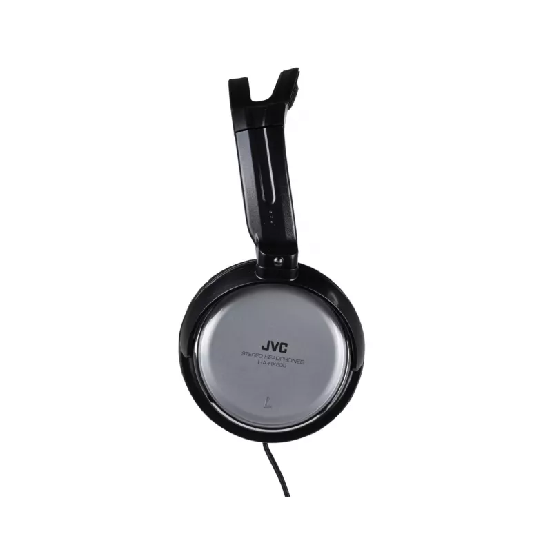 JVC HA-RX500-E słuchawki przewodowe na głowę do muzyki, czarno-białe