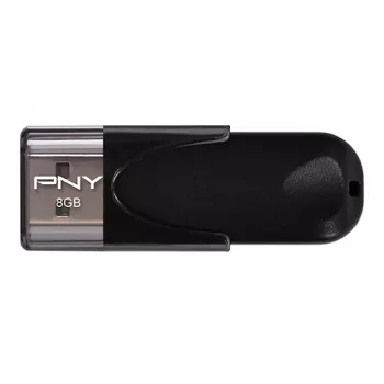 PNY Attache 4 2.0 - 8GB Pendrive USB - USB 2.0 - Zapis 8 MB/s Odczyt 25 MB/s