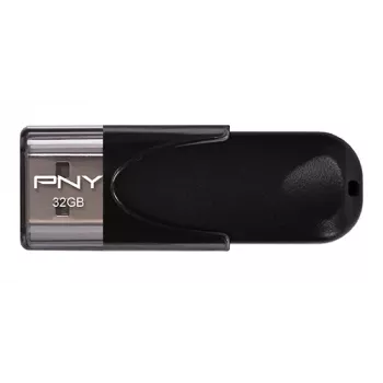 PNY Attache 4 2.0 - 32GB USB Stick - USB 2.0 - Write 8mb/s Read 25 Mb/s