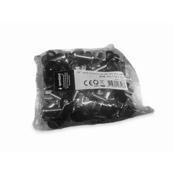 GEMBIRD 19i Zestaw montażowy do racka (śruby, nakrętki, podkładki) 50 szt.