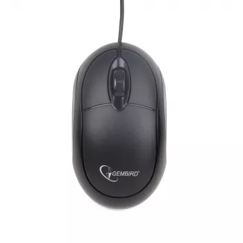 GEMBIRD mysz Optical MUS-U-01 - 3 Button Wheel USB Czarny