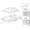 Whirlpool AKT 8130 BA Czarny Built-in Ceramic hob 4 zone(s)
