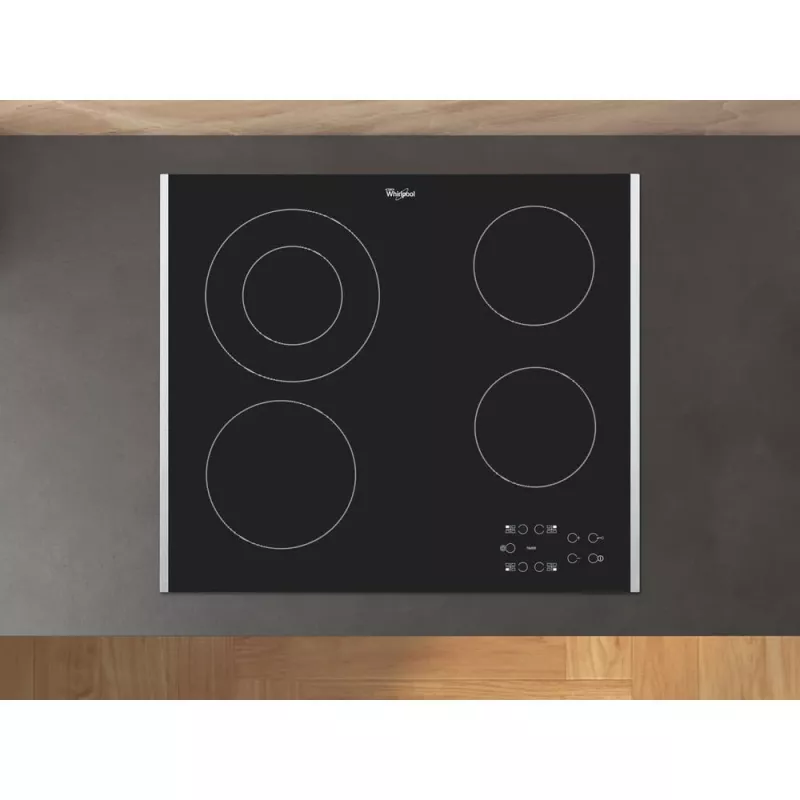 Whirlpool AKT 8130 BA Czarny Built-in Ceramic hob 4 zone(s)