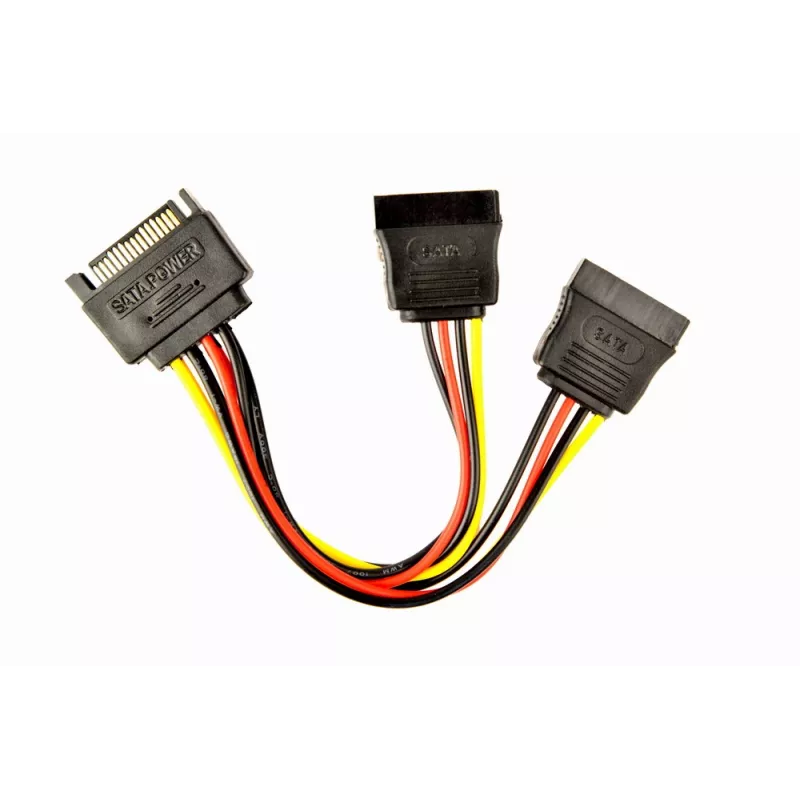 Kabel rozdzielający zasilanie SATA GEMBIRD, 15 cm