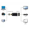 GEMBIRD Adapter Mini DisplayPort na HDMI - czarny