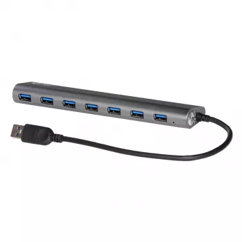 Hub USB 3.0 7-portowy i-tec Metal Superspeed
