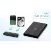 HDD/SSD enclosure i-tec Advance MySafe AluBasic 2.5 inch USB 3.0