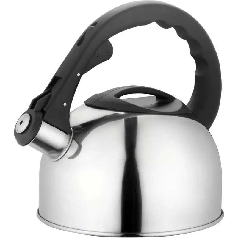 Lamart Lumier LT 7004 czajnik z gwizdkiem na kuchenkę, 2 l, stal nierdzewna, do indukcji i gazu, Inox
