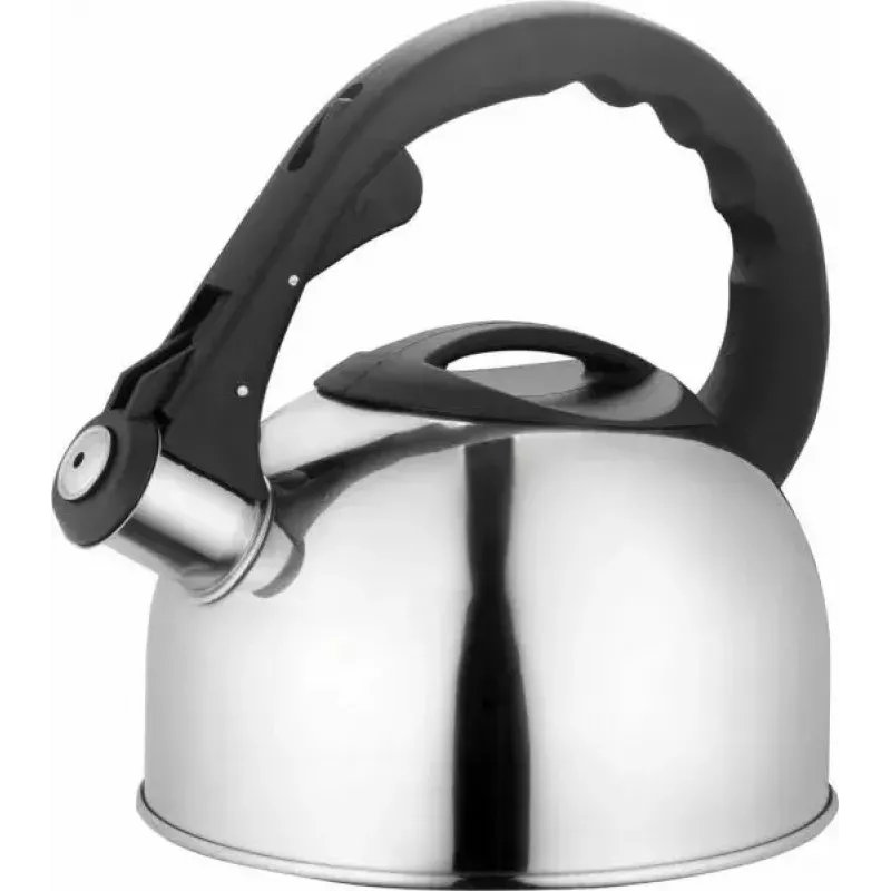 Lamart Lumier LT 7004 czajnik z gwizdkiem na kuchenkę, 2 l, stal nierdzewna, do indukcji i gazu, Inox