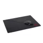 Podkładka pod mysz gamingowa GEMBIRD MP-GAME-S — 250×200 mm, 3 mm, czarna, tkanina/guma z podpórką pod nadgarstek