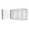 Szafa wisząca LANBERG WF01-6409-10S, 9U, 19 cali, 600×450 mm, udźwig 60 kg, szara