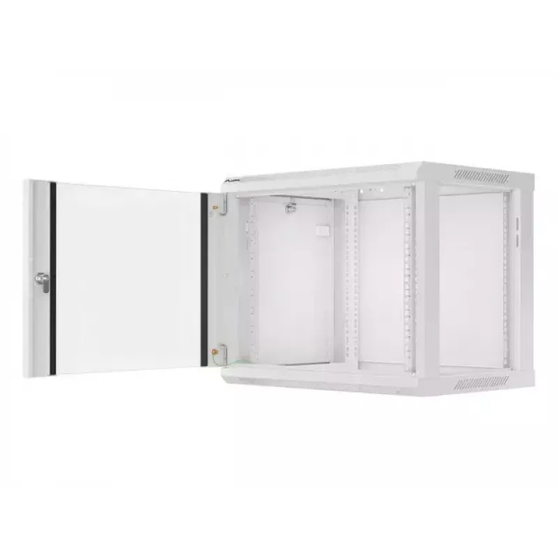 Szafa wisząca LANBERG WF01-6409-10S, 9U, 19 cali, 600×450 mm, udźwig 60 kg, szara