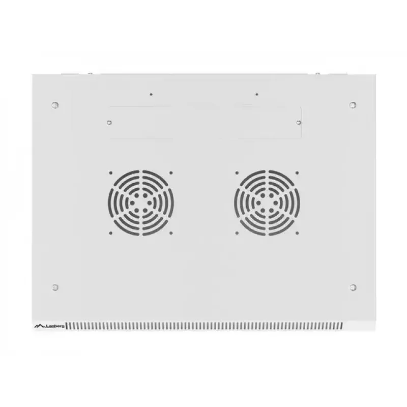 Szafa wisząca LANBERG WF01-6409-10S, 9U, 19 cali, 600×450 mm, udźwig 60 kg, szara