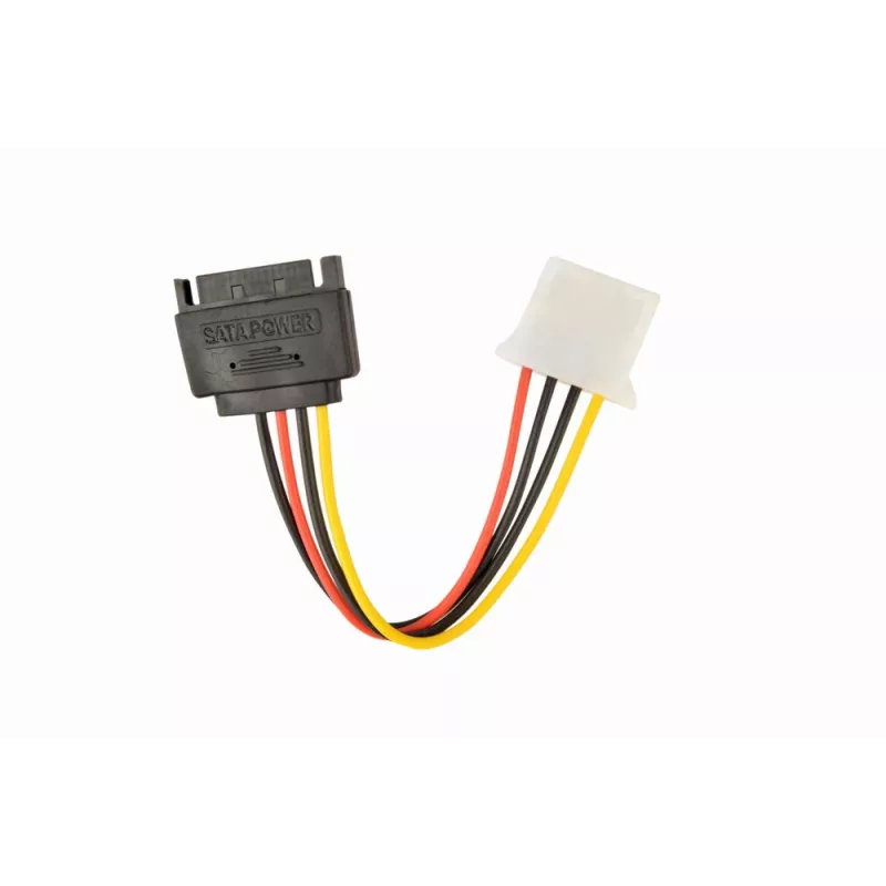 Kabel zasilający GEMBIRD SATA (męski) do Molex (żeński), 15cm