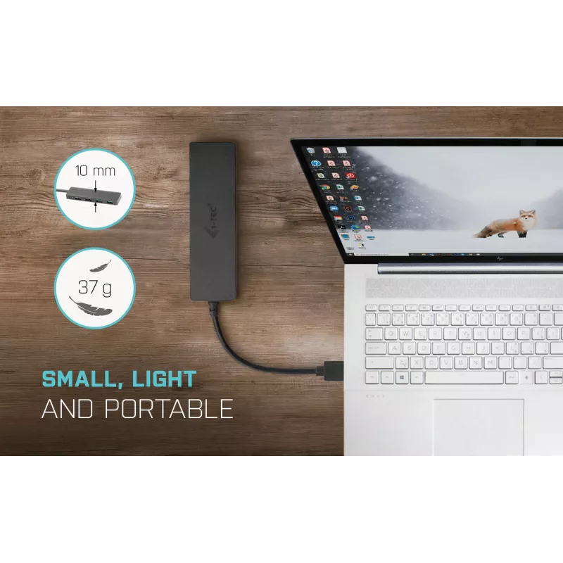 USB Hub i-tec Advance USB 3.0 cienki Passive HUB 4 Port
