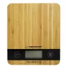 Elektroniczna waga kuchenna ESPERANZA EKS005 — pojemność 5 kg, dokładność 1 g, platforma bambusowa