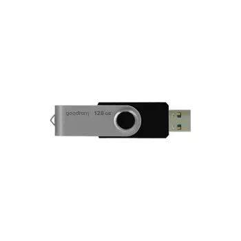 Pamięć USB GOODRAM UTS3 128 GB USB Type-A 3.2 Gen 1, czarna, odczyt 60 MB/s, zapis 20 MB/s