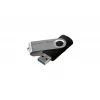 Pamięć USB GOODRAM UTS3 128 GB USB Type-A 3.2 Gen 1, czarna, odczyt 60 MB/s, zapis 20 MB/s