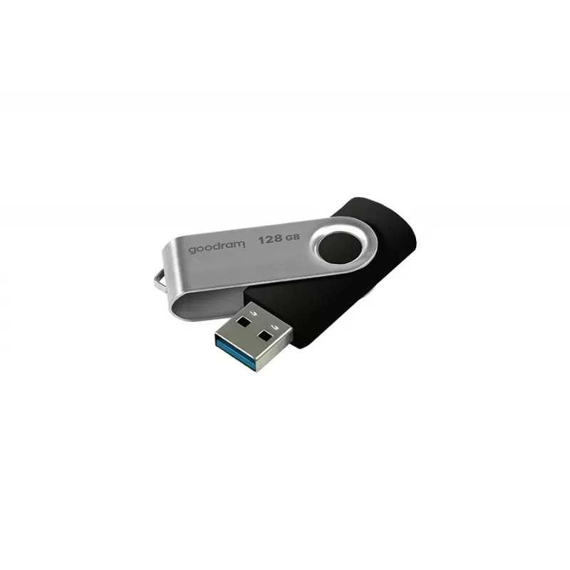 Pamięć USB GOODRAM UTS3 128 GB USB Type-A 3.2 Gen 1, czarna, odczyt 60 MB/s, zapis 20 MB/s