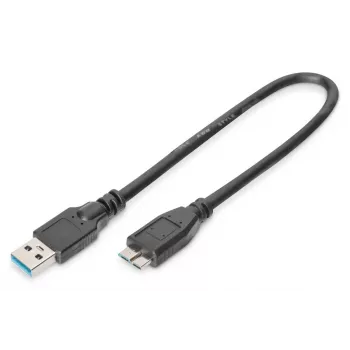 DIGITUS Kabel USB 3.0 USB A - Micro USB B (ak-300117-003-s)