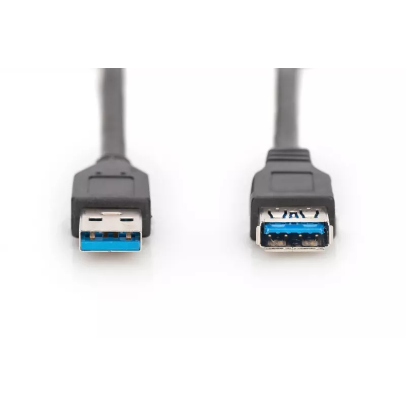 Przedłużacz USB 3.0 DIGITUS Typ A M/Ż 3,0 m (ak-300203-030-s)