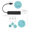i-tec Advance USB 3.0 cienki HUB 3 Port Gigabit Ethernet Adapter Czarny