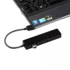 i-tec Advance USB 3.0 cienki HUB 3 Port Gigabit Ethernet Adapter Czarny