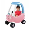 Little Tikes Cozy Coupe Princess, 1.5 roku, 4 koła, Plastik, Niebieski, Różowy, Biały