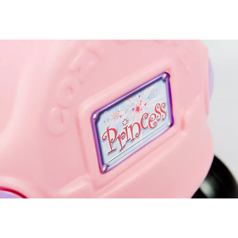 Little Tikes Cozy Coupe Princess, 1.5 roku, 4 koła, Plastik, Niebieski, Różowy, Biały