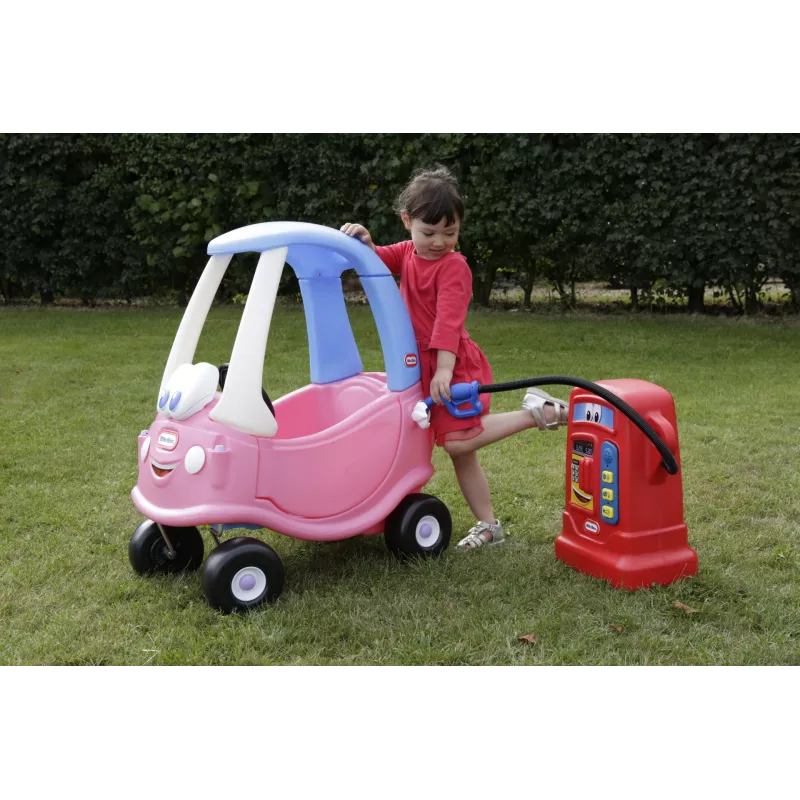 Little Tikes Cozy Coupe Princess, 1.5 roku, 4 koła, Plastik, Niebieski, Różowy, Biały