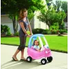Little Tikes Cozy Coupe Princess, 1.5 roku, 4 koła, Plastik, Niebieski, Różowy, Biały